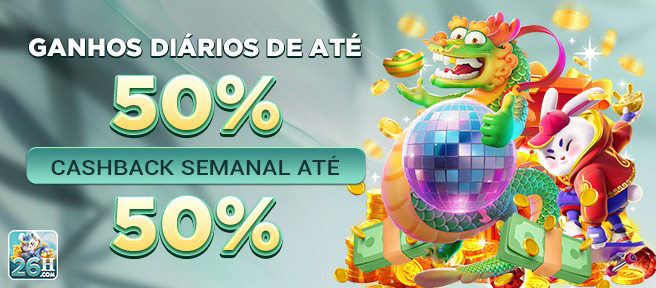 Cashback semanal 26h.com